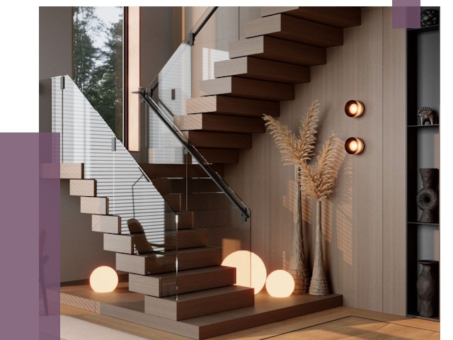 Изготовление и монтаж лестниц в Карталах от 88664 руб. | ПРОЛЁТ-Крт