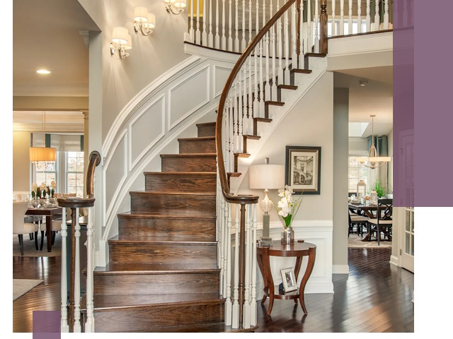 Изготовление лестниц под ключ в Карталах — металлокаркас и отделка