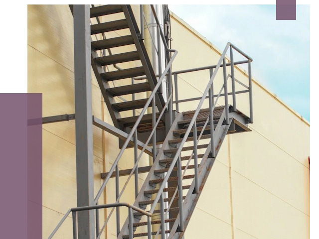 Пожарные лестницы в Карталах от 12517 руб. — монтаж и продажа | ПРОЛЁТ-Крт