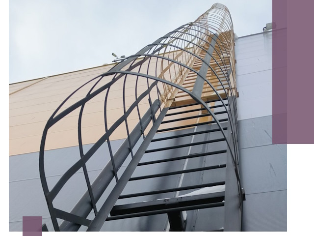 Изготовление и монтаж пожарных лестниц в Карталах профессионально