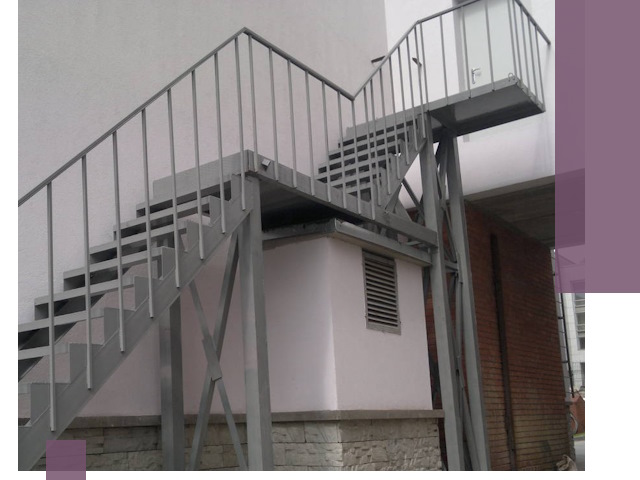 Монтаж пожарных лестниц под ключ в Карталах с гарантией качества