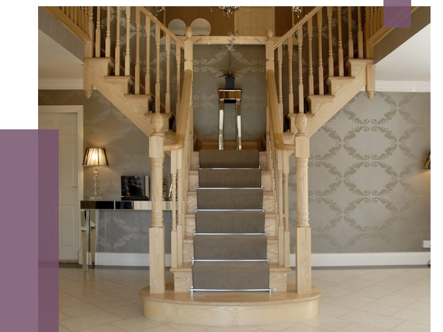 Монтаж деревянных лестниц в Карталах от 7771 руб. 