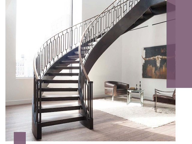 Металлические лестницы на заказ с монтажом и гарантией в Карталах