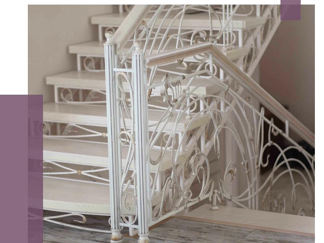 Изготовление кованых лестниц на заказ в Карталах от 88664 руб. | ПРОЛЁТ-Крт