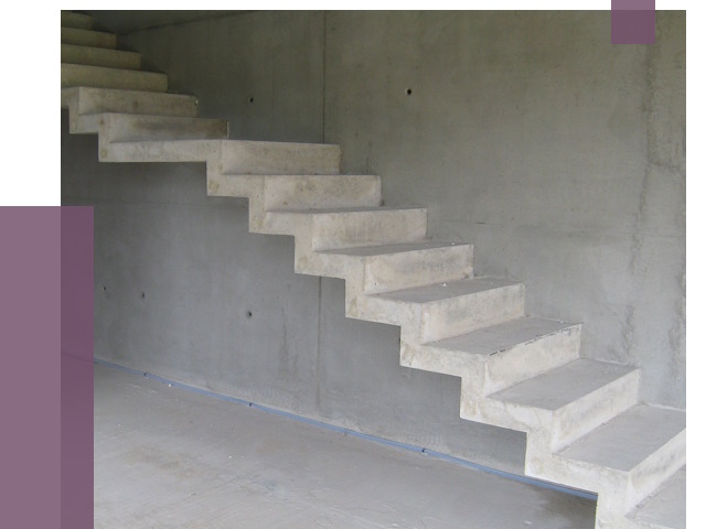 Бетонные лестницы в Карталах от 19297 руб. под ключ | ПРОЛЁТ-Крт