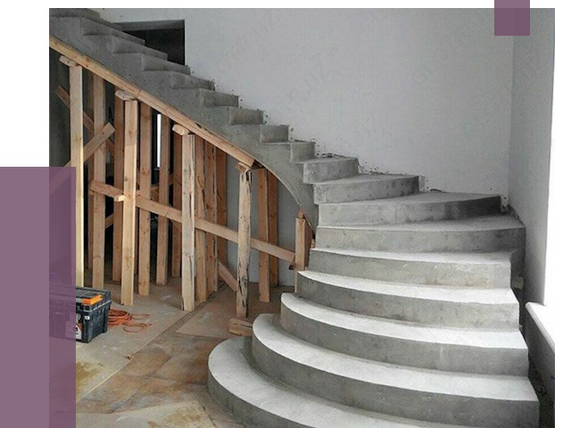 Изготовление бетонных лестниц под ключ в Карталах от 20340 руб. | ПРОЛЁТ-Крт