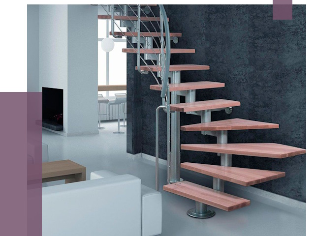 Модульные лестницы в Карталах от 17211 руб. — купить в ПРОЛЁТ-Крт