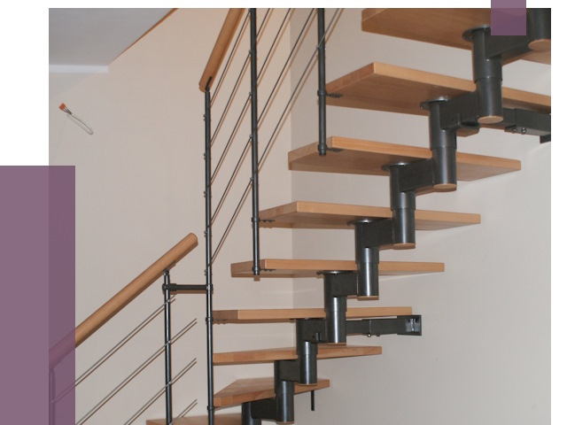 Изготовление модульных лестниц в Карталах от 11735 руб. 