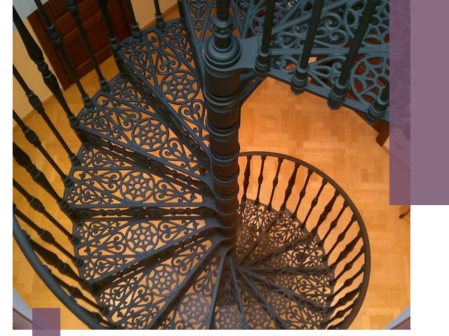 Винтовые лестницы под ключ в Карталах: производство и монтаж