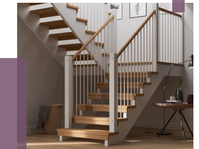 Маршевые лестницы в Карталах от 38855 руб. — монтаж | ПРОЛЁТ-Крт