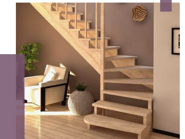 Изготовление Г-образных лестниц в Карталах от 19297 руб. 