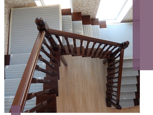 П-образные лестницы под ключ в Карталах — изготовление и монтаж