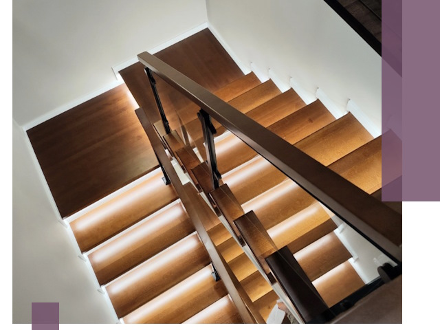 Изготовление П-образных лестниц под ключ в Карталах