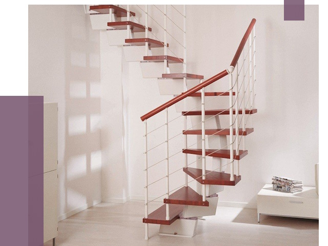 Изготовление лестниц на больцах в Карталах от 9909 руб. | ПРОЛЁТ-Крт