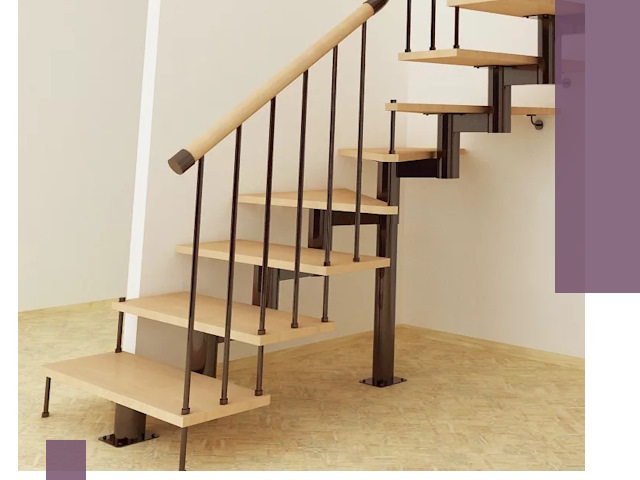 Монтаж лестниц на больцах в Карталах — быстро и надежно