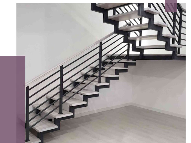 Лестницы на металлокаркасе под ключ в Карталах от 13039 руб. | ПРОЛЁТ-Крт