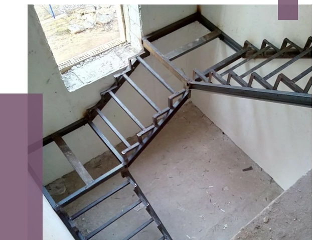 Монтаж лестниц на металлокаркасе в Карталах от 13039 руб. — ПРОЛЁТ-Крт