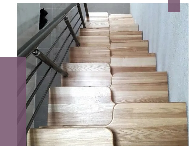 Лестницы гусиный шаг в Карталах от 13300 руб. под ключ | ПРОЛЁТ-Крт