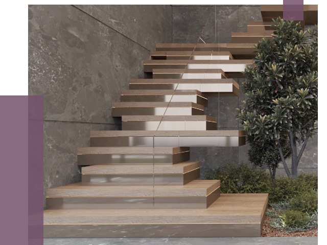 Современные лестницы в Карталах от 14082 руб. | ПРОЛЁТ-Крт