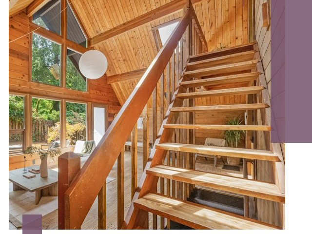 Лестницы для дачи под ключ в Карталах — изготовление и монтаж