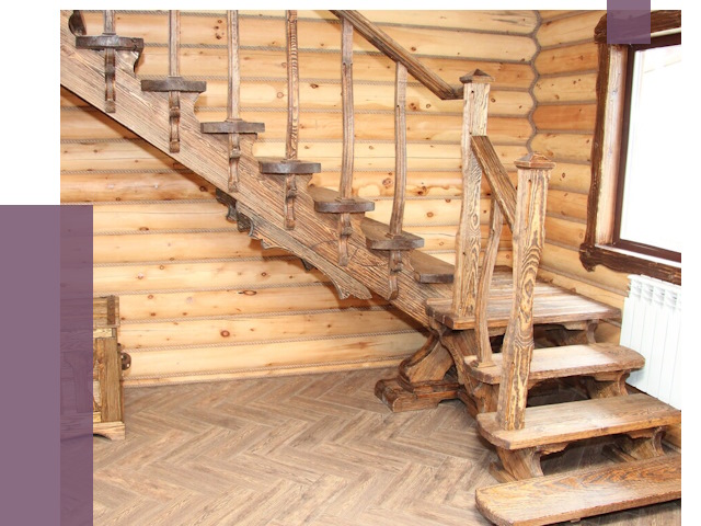 Лестницы в баню в Карталах от 19506 руб. — изготовление | ПРОЛЁТ-Крт