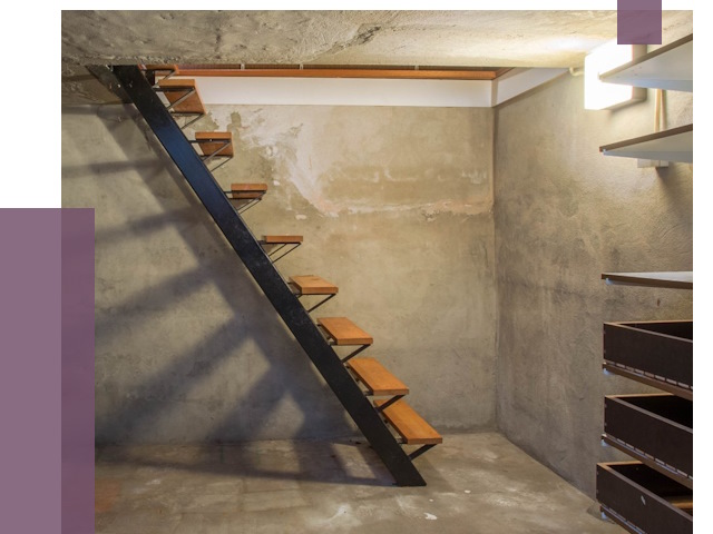 Лестницы в подвал в Карталах от 13404 руб. — монтаж | ПРОЛЁТ-Крт