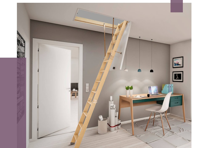 Чердачные лестницы в Карталах — от 14864 руб. | ПРОЛЁТ-Крт