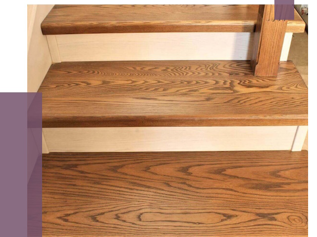 Буковые лестницы под ключ в Карталах от 12778 руб.