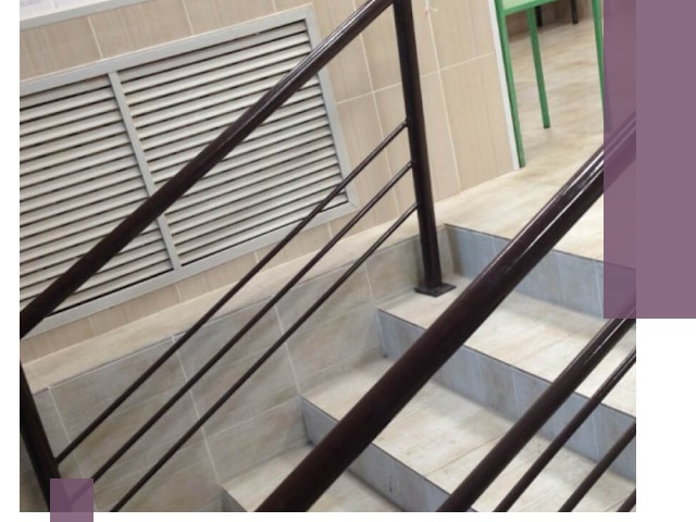 Изготовление перил из металла под ключ в Карталах