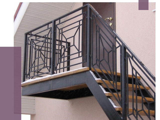 Металлические перила в Карталах от 4381 руб.  | ПРОЛЁТ-Крт