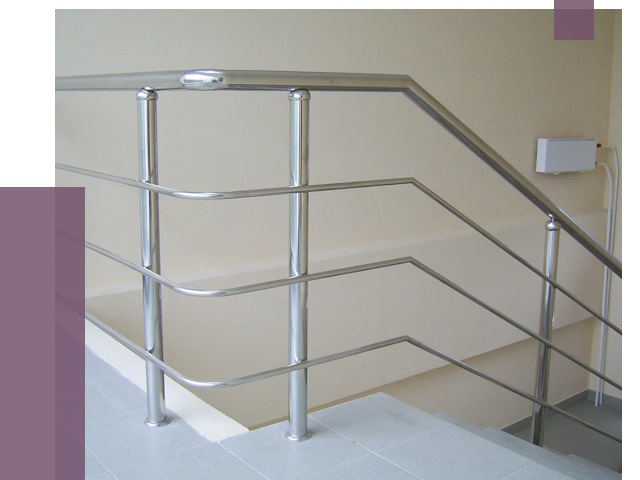 Алюминиевые перила в Карталах от 6467 руб. под ключ | ПРОЛЁТ-Крт