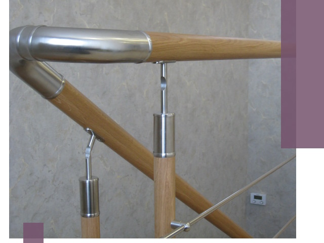 Комбинированные перила на заказ в Карталах — монтаж и производство