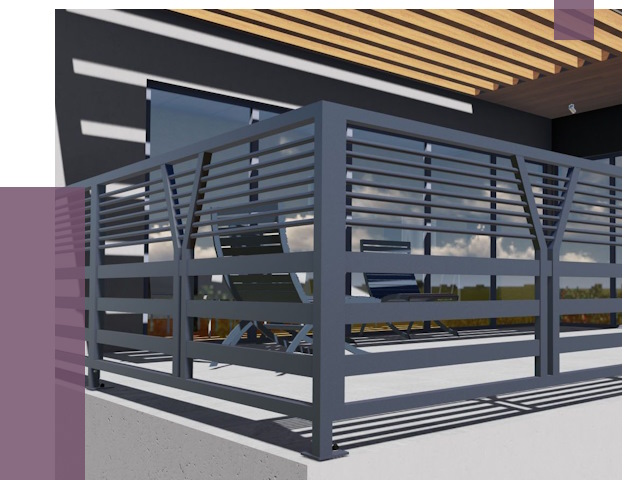 Изготовление балконных ограждений в Карталах от 10953 руб. | ПРОЛЁТ-Крт