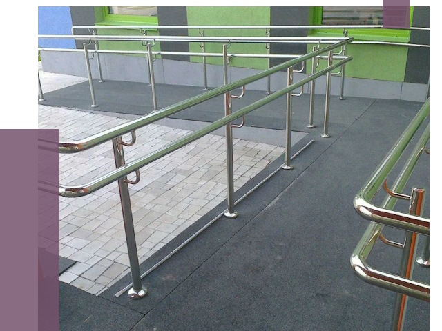 Ограждения пандусов в Карталах от 4433 руб. монтаж | ПРОЛЁТ-Крт