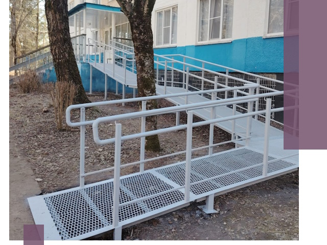 Пандусы под ключ в Карталах: изготовление, монтаж и демонтаж