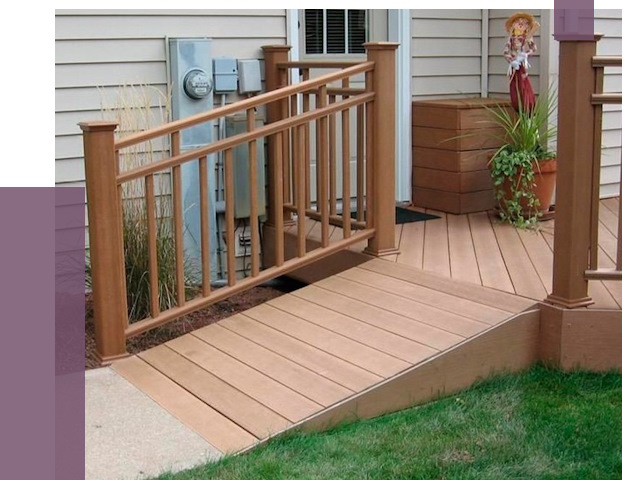 Пандус на крыльцо в Карталах под ключ от 7928 руб.