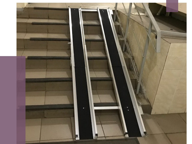 Установка пандуса в подъезд в Карталах от 8136 руб. под ключ | ПРОЛЁТ-Крт