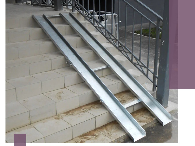 Пандусы для детских колясок в Карталах: изготовление и монтаж