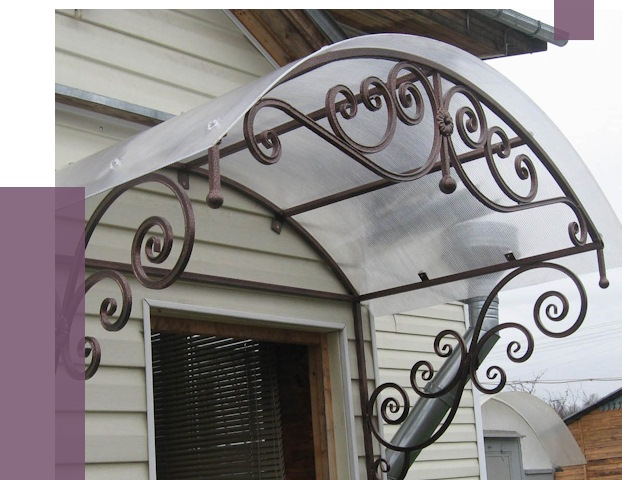 Изготовление козырьков в Карталах от 7510 руб. — заказать | ПРОЛЁТ-Крт