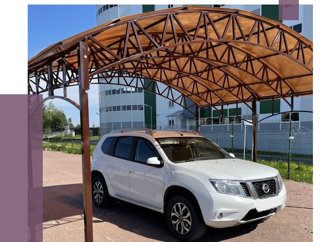 Недорогие навесы в Карталах от 43810 руб. | ПРОЛЁТ-Крт