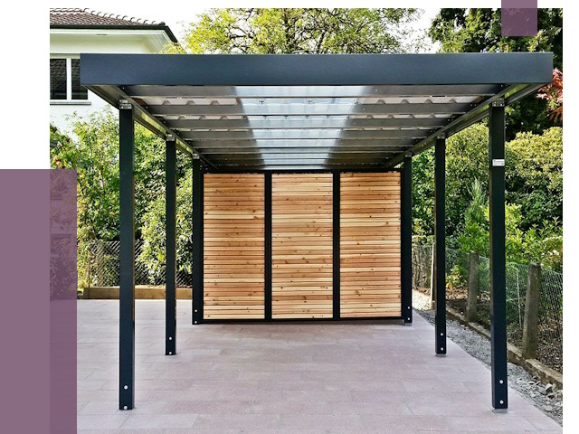 Отдельно стоящие навесы во дворе в Карталах от 81883 руб. | ПРОЛЁТ-Крт