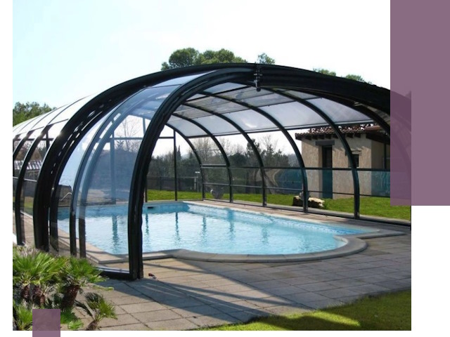 Навесы для бассейна в Карталах: изготовление и монтаж под ключ