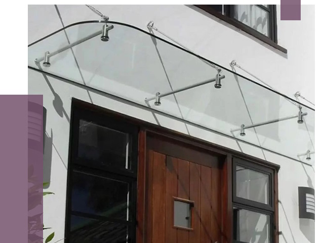 Стеклянные козырьки в Карталах от 19297 руб. | ПРОЛЁТ-Крт