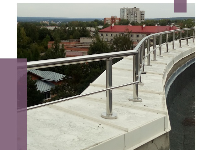 Парапеты и ограждения кровли в Карталах от 5059 руб.