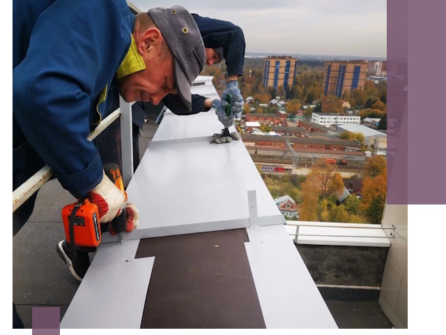 Монтаж парапетов в Карталах — установка прочных металлических ограждений