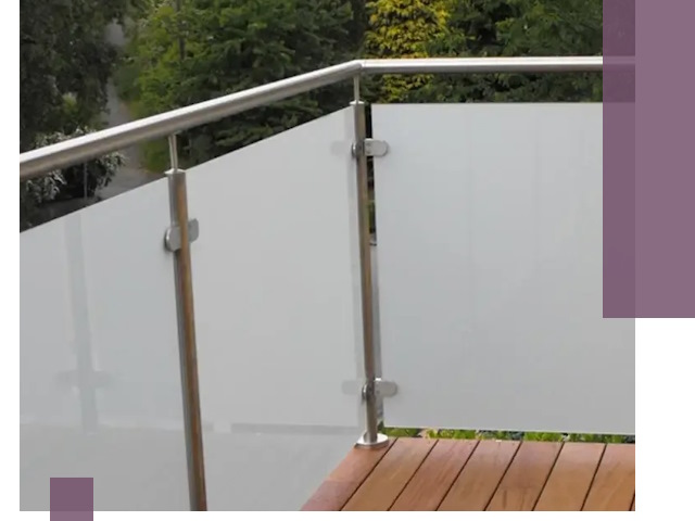 Алюминиевые парапеты для балконов и террас в Карталах