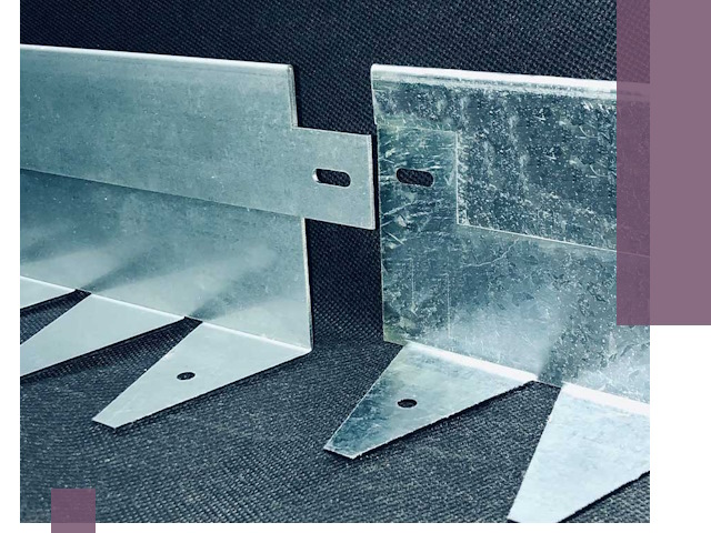 Изготовление металлических бордюров под заказ в Карталах