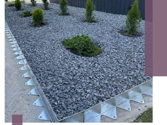 Оцинкованные металлические бордюры под заказ в Карталах