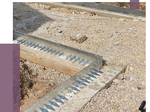 Нержавеющие бордюры в Карталах от 4903 руб. под ключ | ПРОЛЁТ-Крт