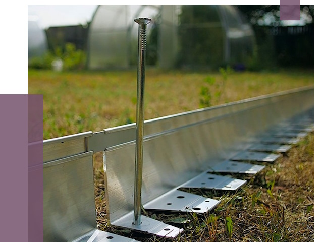 Металлические бордюры для газона в Карталах от 4381 руб. | ПРОЛЁТ-Крт